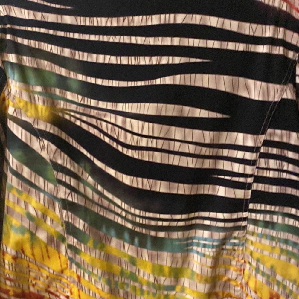 Striped Multicolor Women's Jacket - Picture 7 of 15